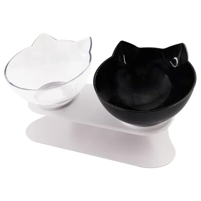Double Pet Bowl With Stand