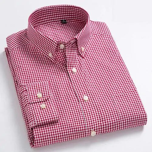 Plaid Polo Shirt