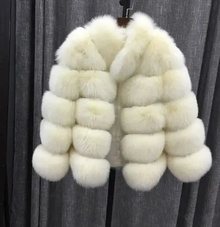 Faux fur coat