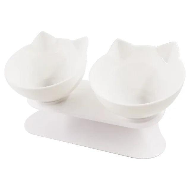 Double Pet Bowl With Stand