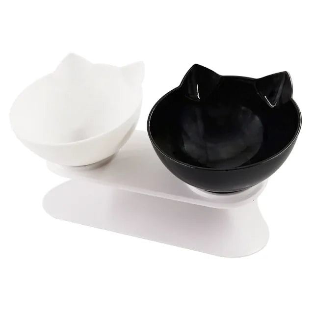 Double Pet Bowl With Stand