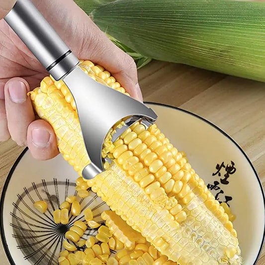 Magic Corn Peeler Stainless Steel