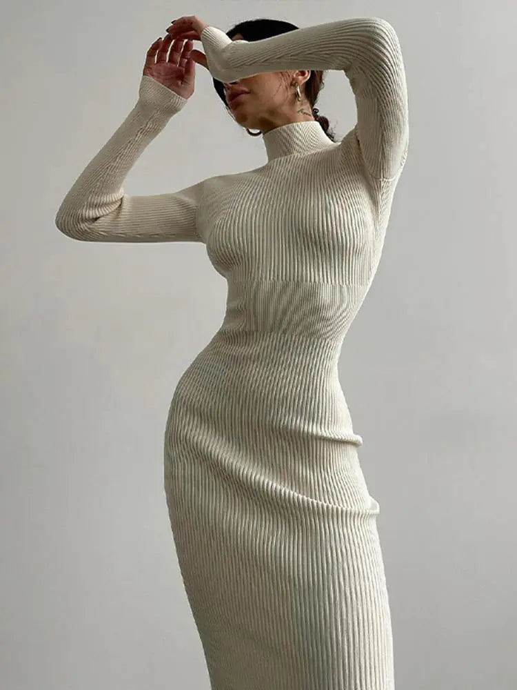 Elegant Sweater Dress