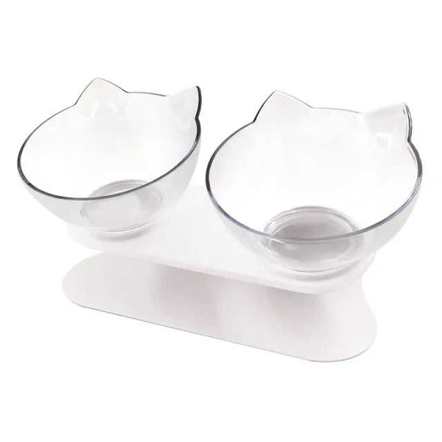 Double Pet Bowl With Stand