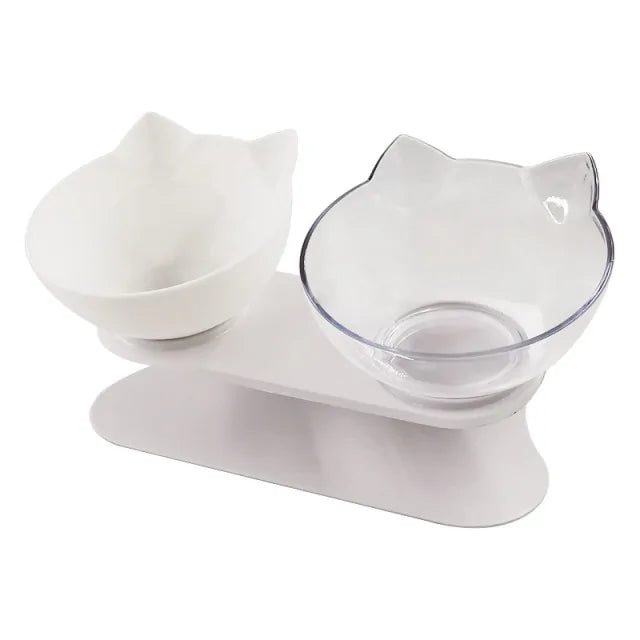 Double Pet Bowl With Stand